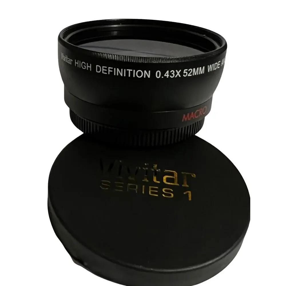 NWB Vivitar 52mm Wide Angle 0.43 Professional Wide Angle Lens With Macro